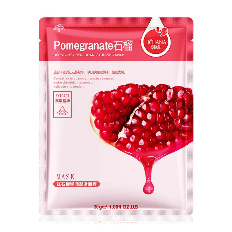 Fruit Essence Hydrating Sheet Mask Set (10-Pack)