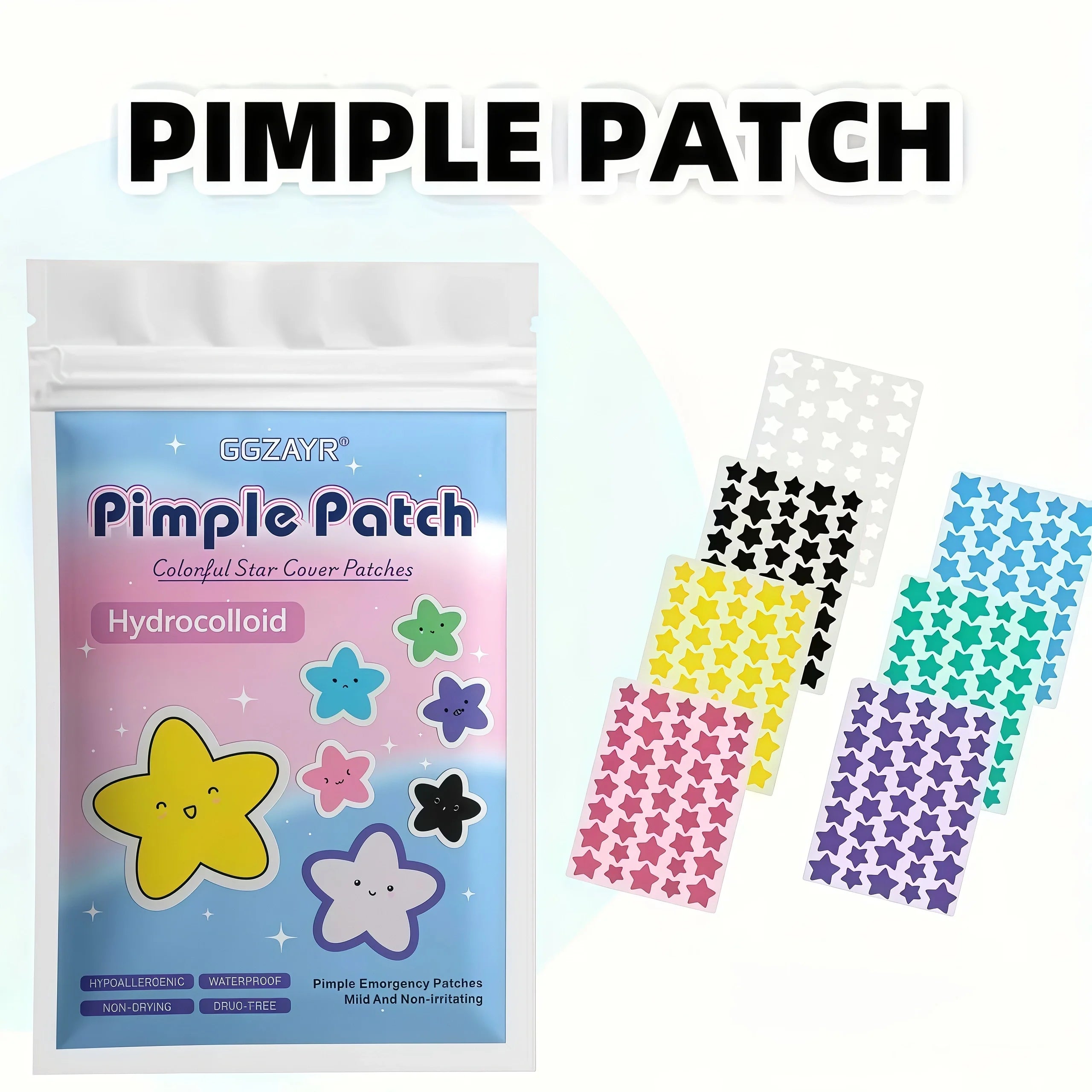 Star Hydrocolloid Pimple Patches