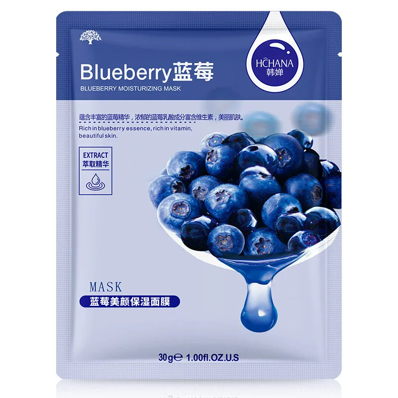 Fruit Essence Hydrating Sheet Mask Set (10-Pack)